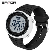 GA8T SANDA Brand Multifunctional Chronograph Sport Watches Men LED Digital Watch 5Bar Waterproof Man