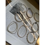 /Update 7-3/ Japanese akoya 2hand pearl bracelet