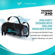 Vinnfier Tango XT310 200W Portable X-Bass Wireless Karaoke Speaker with 2 Microphone DSP Bluetooth S