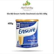 (Date: 2025) - German Ensure Vanille-Geschmack Milk Powder 400g