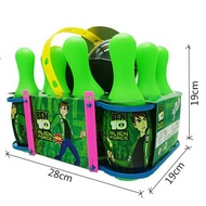( Kiddicastle ) Bowling Toy Kids With Ball Set