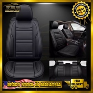 ZEN 6D Universal Car Leather Seat Cover- 5-Seater Front & Rear Cover