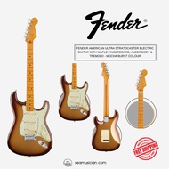 FENDER AMERICAN ULTRA STRATOCASTER ELECTRIC GUITAR WITH ALDER BODY, 21 FRETS, 3 ULTRA NOISELESS PICK