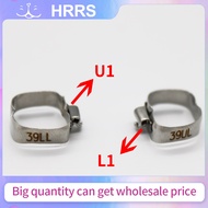 4 Pcs/Pack U1L1 Roth Molar Band With Single Tube 022 No-Convertible Buccal Tube Without Cleat