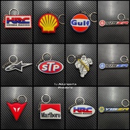 High Grade Quality Keychain Getah Stp Hrc Shell Honda Racing