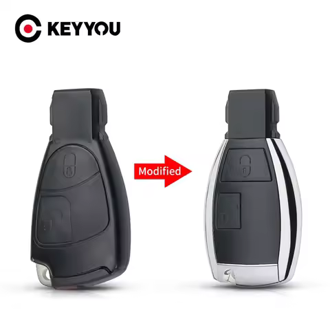 KEYYOU For Benz Mercedes C E S M CLS CLK W203 W205 W211GL SLK S Class CL55 AMG Modified Remote Car K