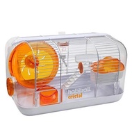 Hagen Habitrail Cristal Hamster Cage With Quiet Exercise Wheel