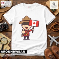 T-SHIRT BY CANADA 47, WEAR STATETAG ASAL CANADA PREMIUM SOUVENIR MATERIAL GIFT