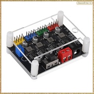 [K O G X] For Electronic Test Conversion Module DCP3512 4-Channel DC-DC  Converter Module 6V-30V Inp