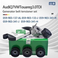 Audi Fan belt tensioner Audi Q7 VW Touareg Porsche Cayenne 3.0 TDI diesel oil Fan belt tensioner set