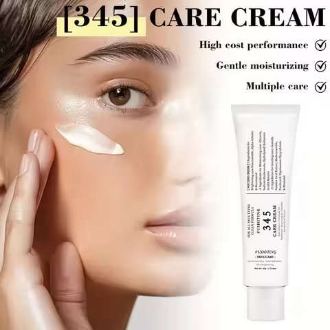 Brand 345 Face Cream, Moisturizing & Hydrating Skin Barrier Cream, Soothing Daily Moisturizer For Ac