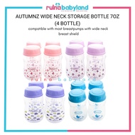 AUTUMNZ WIDE NECK STORAGE BOTTLE * 7OZ * (4 BOTTLE)