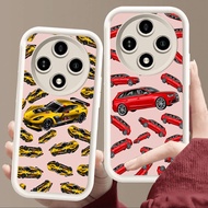 Case for Xiaomi Redmi poco 14C X7 C61 A3 A3X X3 NFC C75 Pro 5G Soft White E102 Car Design