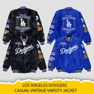JUMPSHOT - Men's Varsity Baseball Jacket LA Dodgers 7X Champions SeriesWanita