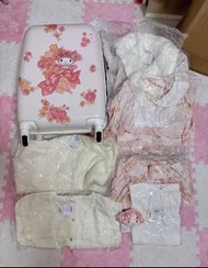 全新絕版原箱放售 2018年 LIZ LISA x MyMelody福袋7件套 Dress連身裙 行李 旅行箱 7件套 日本炒貨都是中古 市面無可能搵到