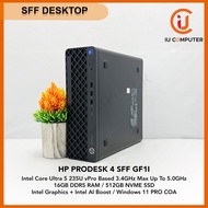 HP PRODESK 4 SFF G1I INTEL CORE ULTRA 5 235 VPRO 16GB DDR5 RAM 512GB NVME SSD USED DESKTOP PC