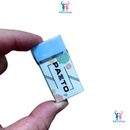 Set of 4 Pazto Thien Long E-010 erasers, odorless, less crumbly, school supplies for students