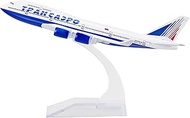 24-Hours The Russia B747 Alloy Metal Model Aircraft Child Birthday Gift Plane Models Chiristmas Gift