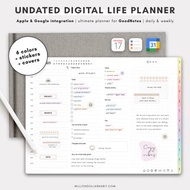 數位 2024 GoodNotes Digital Planner, iPad Digital Planner for iPad, Digital Planner T