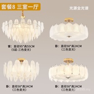 Feather Light Dining Room Living Room Set Dining Lamp Chandelier European New Style French Lamp Livi