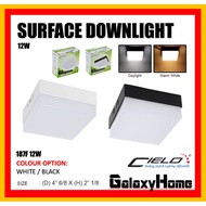 *CONCRETE CEILING* CIELO 12 / 24Watt Square LED Surface Downlight