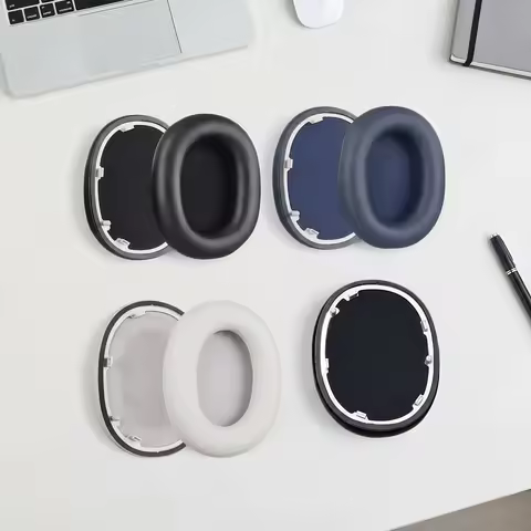 1000XM6 Replacement Earpads for Sony WH-1000XM6 Wireless Headphone Memory Foam Ear Cushions Cover WH