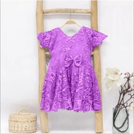 BROCADE DRESSES FOR CHILDREN 1-12 YEARS