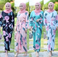 DRESS IKAT FLORAL @ JUBAH IKAT VIRAL PARIO