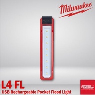 【HOT SFDJK;GS 156] Milwaukee L4 FL USB Rechargeable Pocket Flood Light