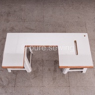 LOKAL MESIN Postbed 801 Local Formika Sewing Machine Board + Wooden Crate