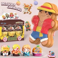1 Box Of Refrigerator Magnets Get 4 Pieces | One Piece-Dessert Carnival Sweet Bean Series (Magnetic)