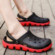 ใหม่รองเท้า Crocs สำหรับบุรุษและสตรี Unisex ฤดูร้อนรองเท้าแตะกลางแจ้งยางรองเท้าแตะกีฬาผู้ชาย 2023
