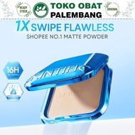 SKINTIFIC ULTRA COVER POWDER FOUNDATION MATTE FIT COMPACT POWDER HIGH COVERAGE FLAWLESS COMPACT LOOS