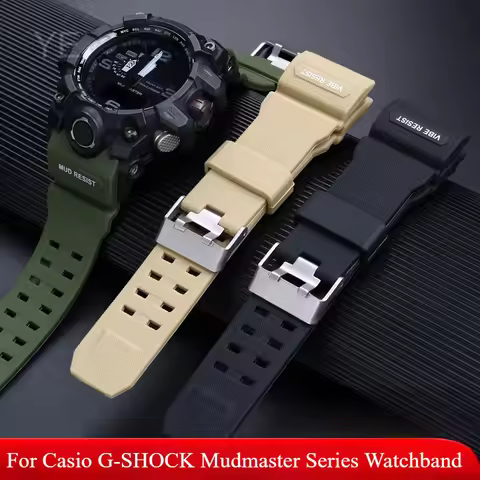 For Casio G-SHOCK Mudmaster Watch Bracelet Special Interface GWG-1000 Silicone Watchband for Men Mod