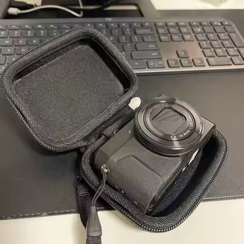 PU Digital Camera Bag Mini Hard Case Cover for Sony ZV-1 ZV-1II ZV1 ZV-1M2 ZV-1F RX100 M7 M6 Canon G
