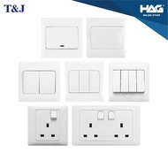 T&J Radiance | 16A/20A Switch | 13A Socket