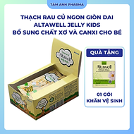 Thạch rau củ Altawell Jelly Kids bổ sung canxi hữu cơ và chất xơ tự nhiên từ rau củ