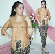 PROMO COD!!! kebaya kutu baru & rok plisket / kebaya kutu baru brokat atasan dan stelan kebaya bruka