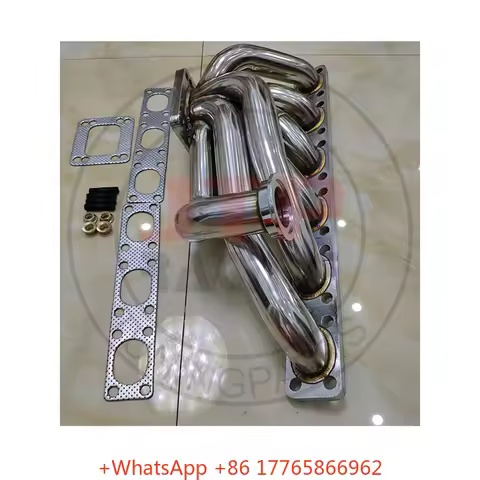 3mm Thick Top Mount Turbo Manifold for bmw E30 E34 325i 328i 24V M50 M52 M54 S50 S52 Exhaust Manifol