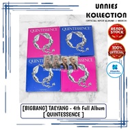 [BIGBANG] TAEYANG - 4TH FULL ALBUM [ QUINTESSENCE ]