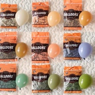 5INCH RETRO BALLOON 50pcs• STYLE VINTAGE BALLOON...