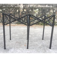 ASOGA Meja lipat senang pasar malam 3x4/6 kaki/Folding Table/Metal Foldable Banquet Table supporter(