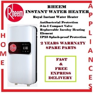 RHEEM ROYAL RBW-33B INSTANT WATER HEATER With Antibacterial Protection, Soft Touch LCD Display / FREE EXPRESS DELIVERY