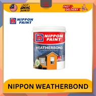 Nippon Weatherbond Exterior Wall Paint White Colour 5 Litre