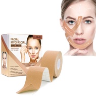 2.5cm x 5m Facial Lifting Tape, Breathable Adhesive Skin Care Tape for Face & Neck, Face Tightening 