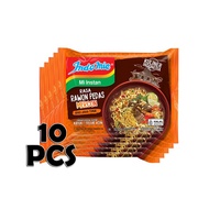 VIRAL Paket 10pcs Indomie Rawon Pedas Mercon Mi Instan 75gr Noodle Instant Mie Sedaap