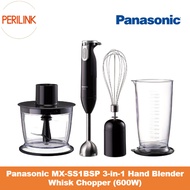 Panasonic MX-SS1BSP 3-in-1 Hand Blender Whisk Chopper (600W)