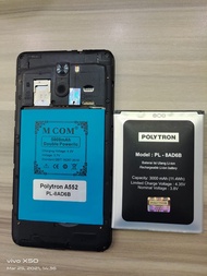 Battery Batre Baterai Double Power Mcom Polytron A552 PL-8AD6B PL8AD6B