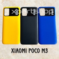 TOMBOL Back Cover Casing XIAOMI poco M3 M2010J19CG, M2010J19CI Backdoor Rear Cover + Volume Button