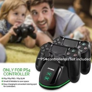 Dobe PS4 控制器充電站 TSV 快速雙充電底座無線充電器支架附 LED 指示燈 gfyckp Dobe PS4 Controller Charging Station TSV Fast Dua